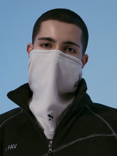 써모 라이트 넥 워머 그레이지