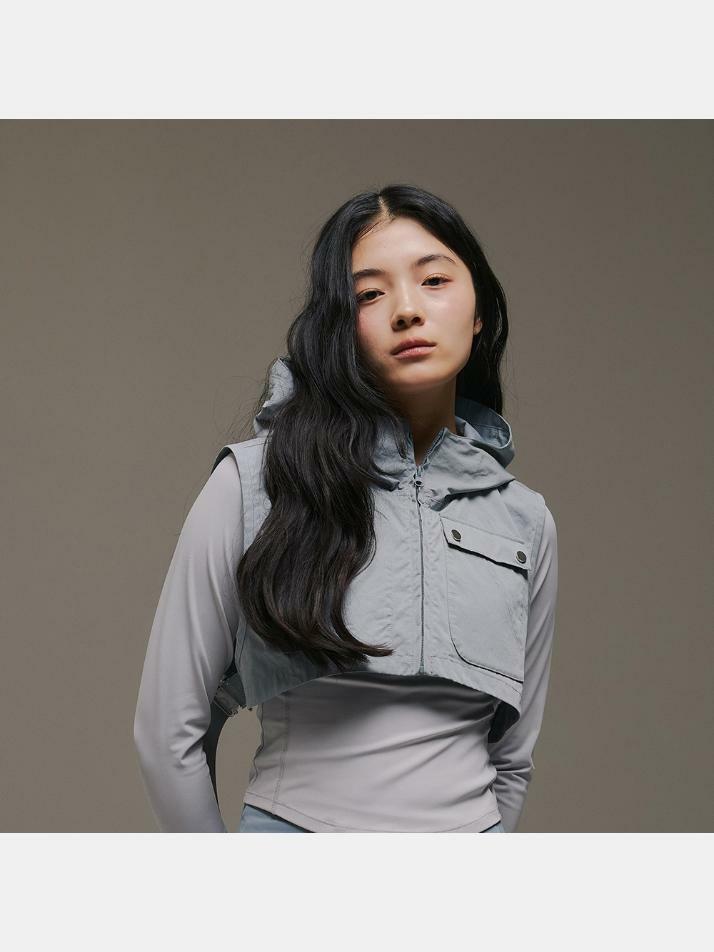 테크웨어 트윈포켓 러너 베스트 블루