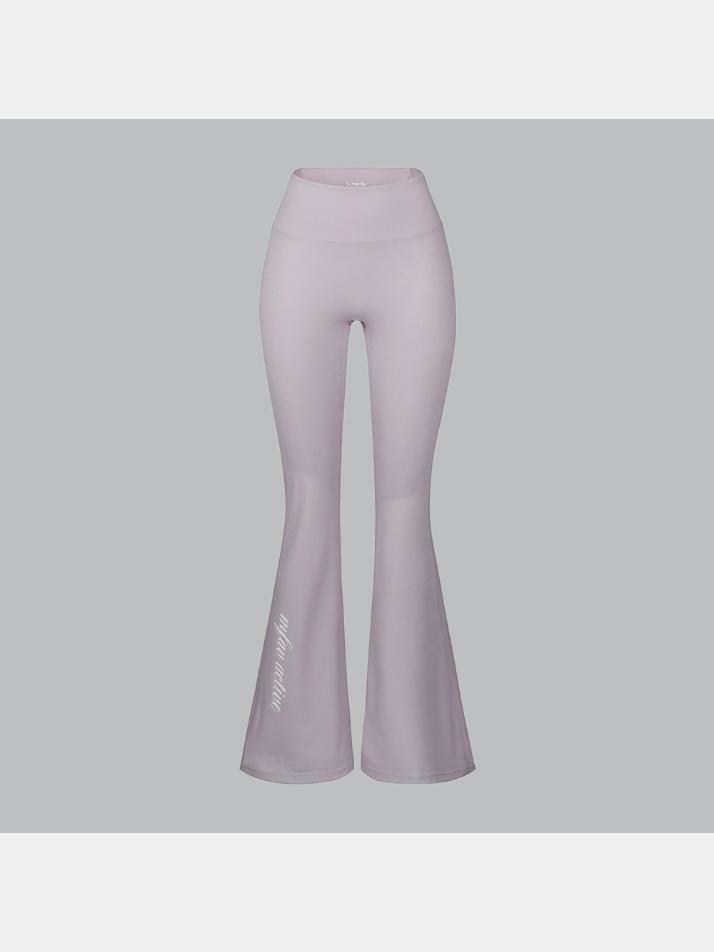 서포티브 크로스 부츠컷 레깅스 라벤더