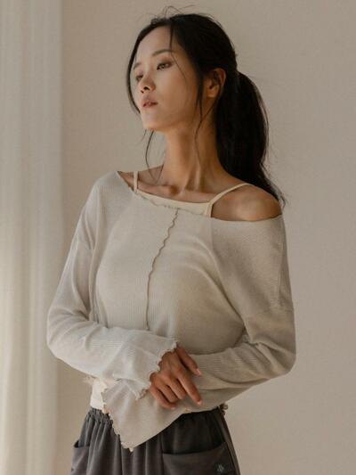 글리머 커버 티셔츠 3TT5380