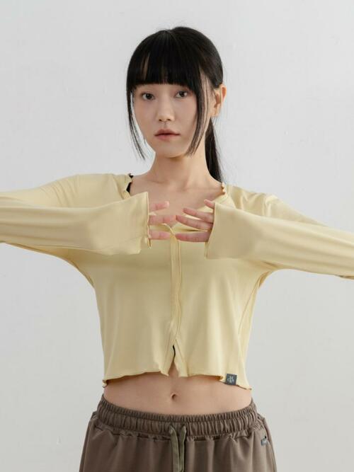 레이어 가디건 티셔츠 3TT5385