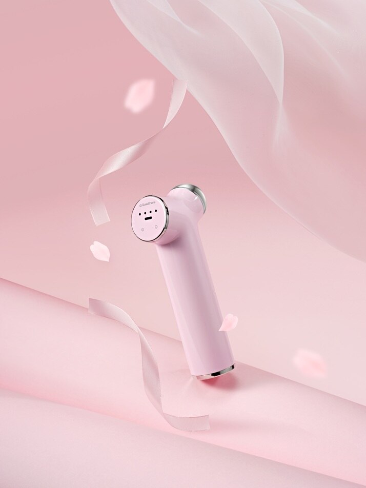 쿼드쎄라 V1 핑크블라썸 에디션 (초음파 탄력 뷰티 디바이스)