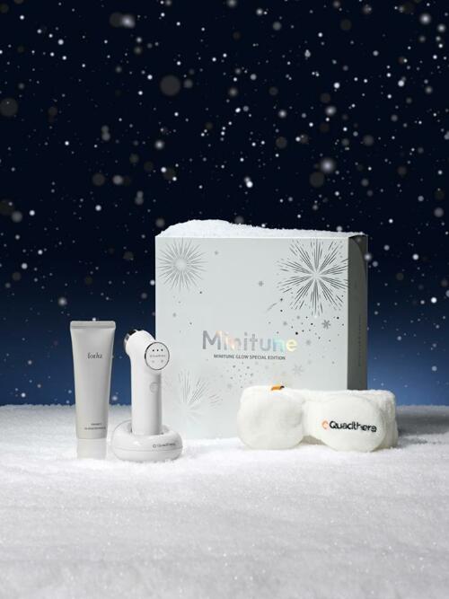 [1위 홈케어] 쿼드쎄라 미니튠 피부관리기 초음파 얼굴 마사지기 뷰티디바이스