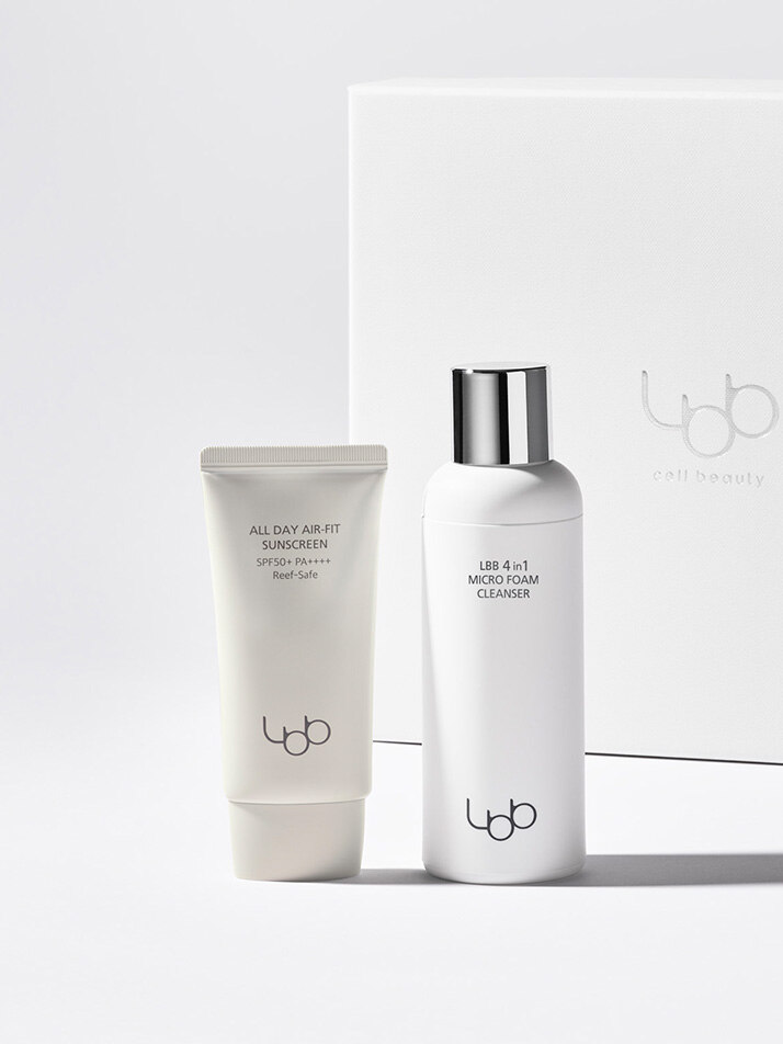 엘비비 선 케어 세트(선스크린+폼클렌저)