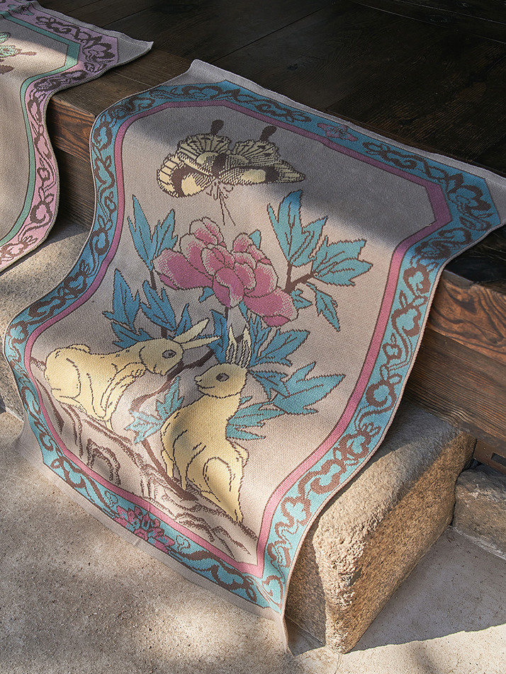 토끼커플 블랭킷