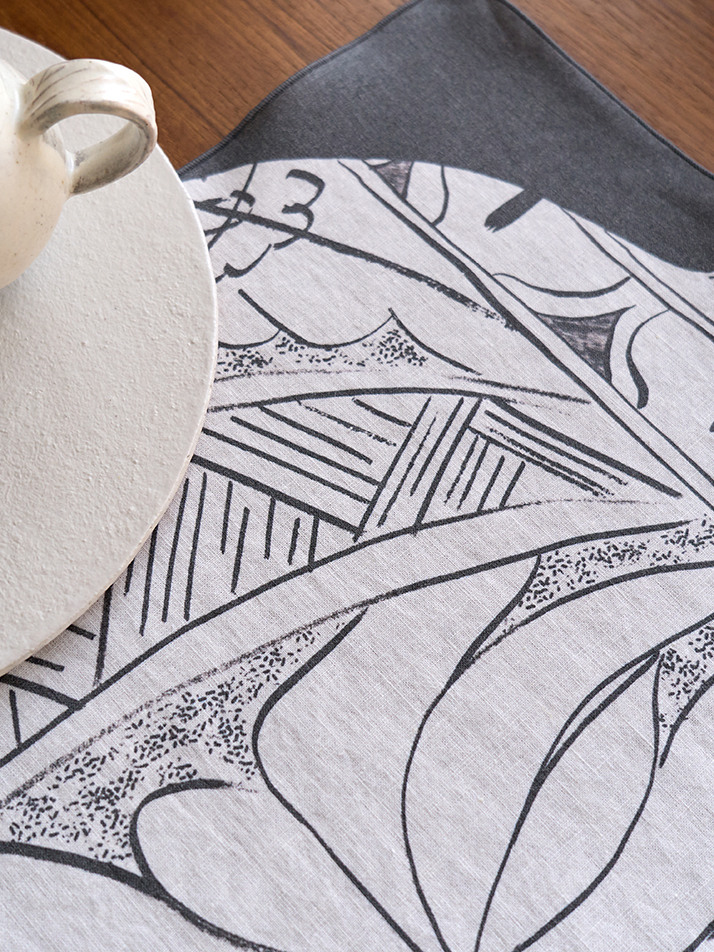 분청사기 편병 패브릭