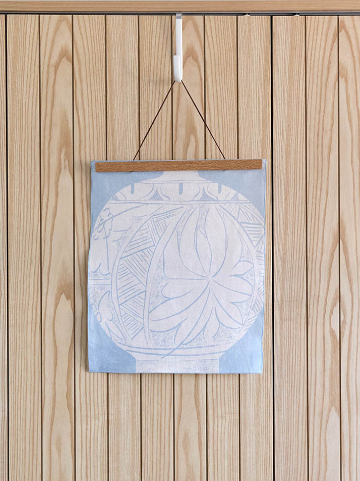 분청사기 편병 패브릭