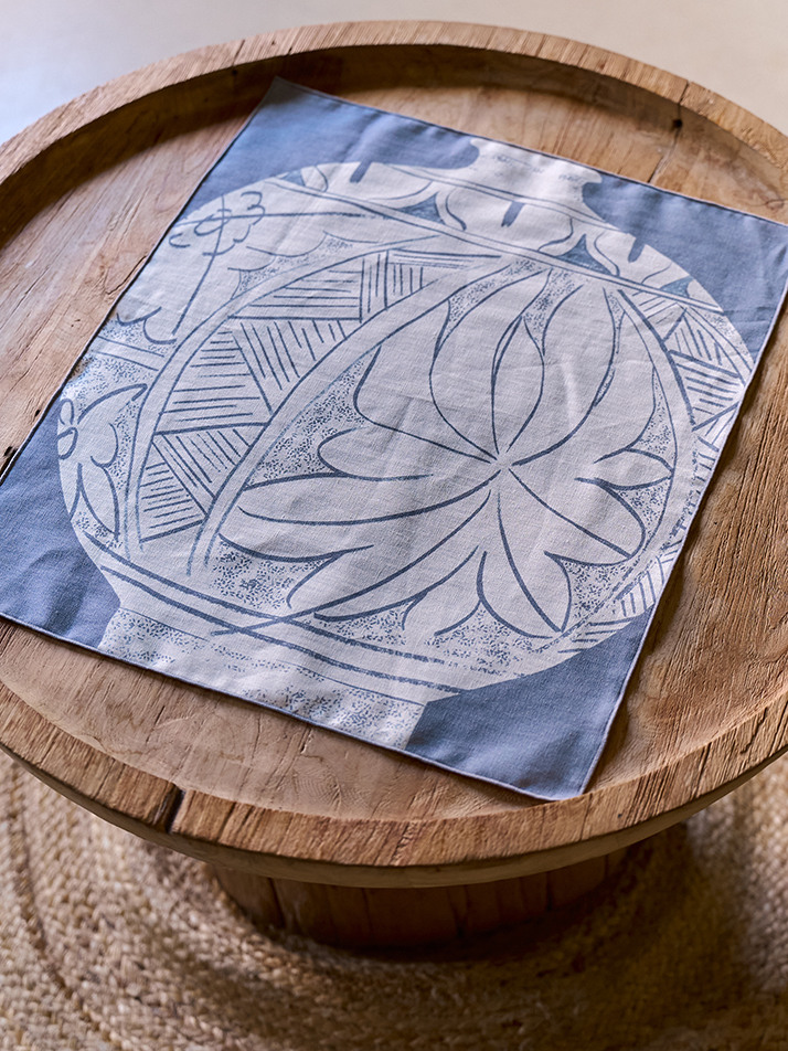 분청사기 편병 패브릭