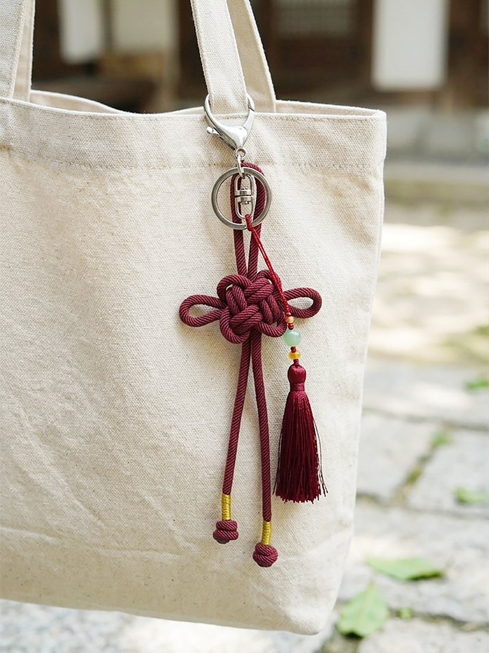 동심결 매듭 키링