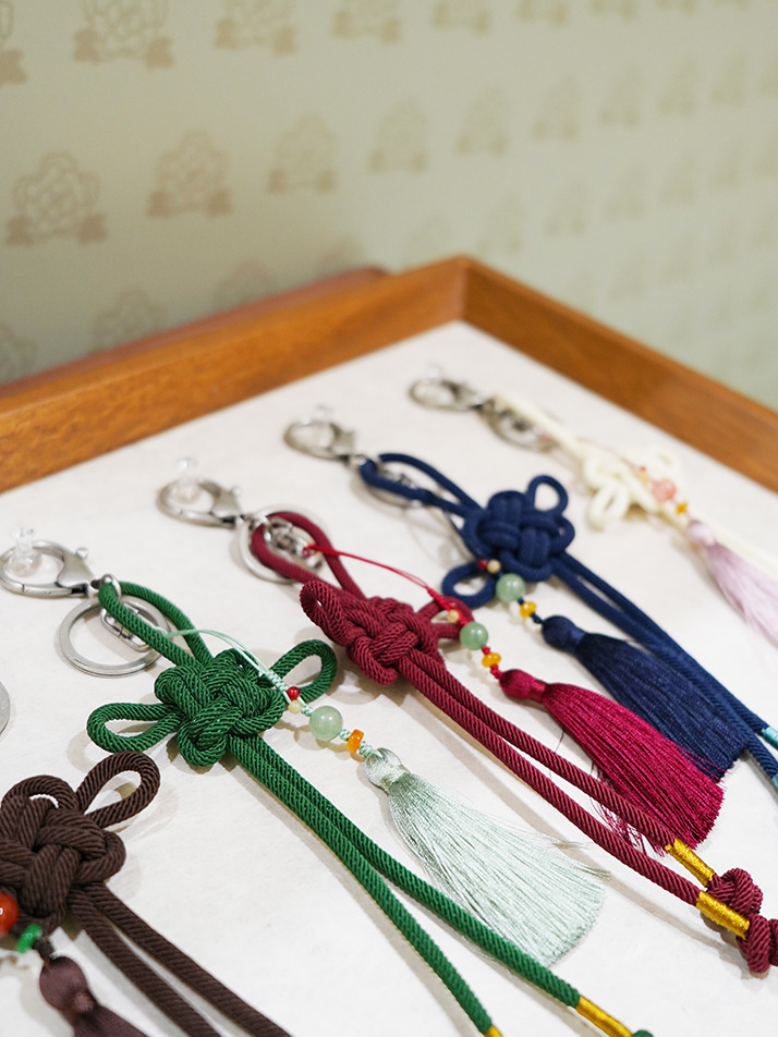 동심결 매듭 키링