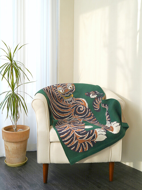 호작도 블랭킷(그린)