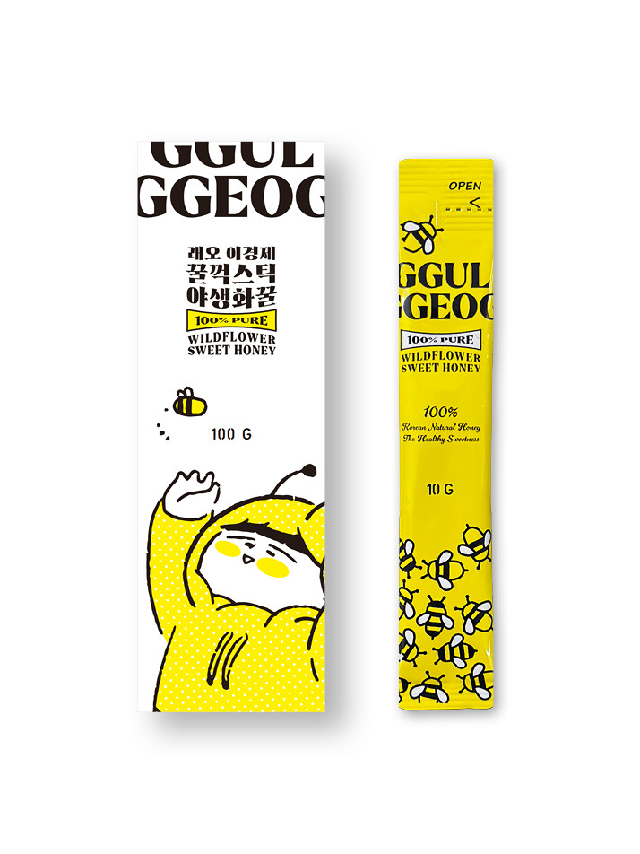 꿀꺽스틱 야생화꿀 10g 30포