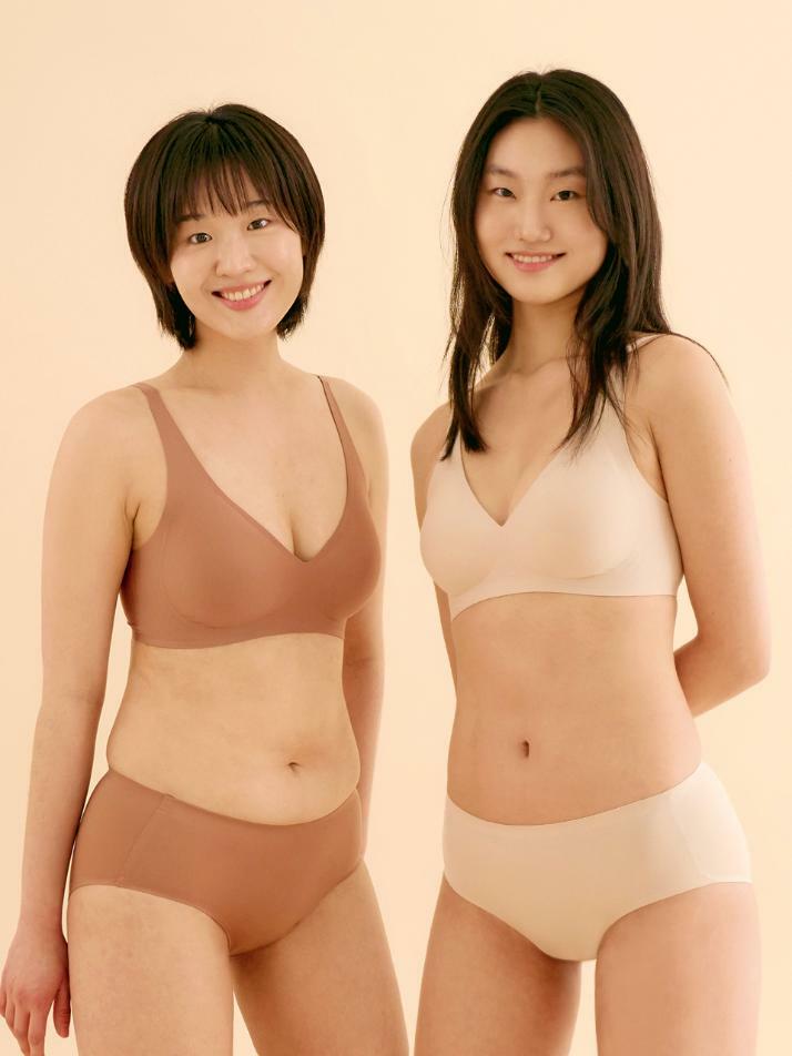 쉬어 브라 커브넥 텐션윙