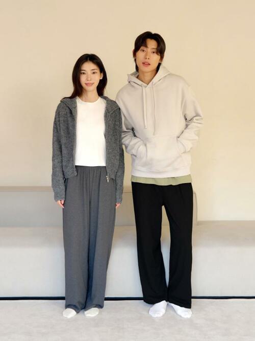 히트터치 홈웨어 커플 파자마 팬츠
