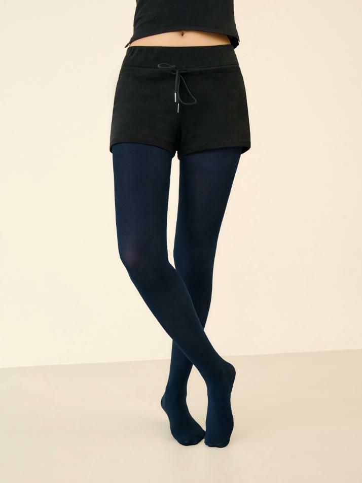 넉넉 포인트 컬러 스타킹