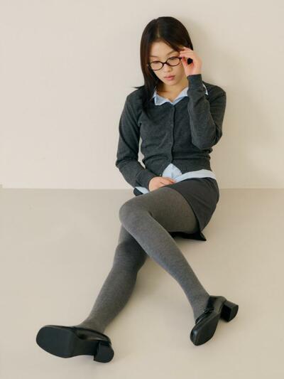 넉넉 포그 니트 스타킹