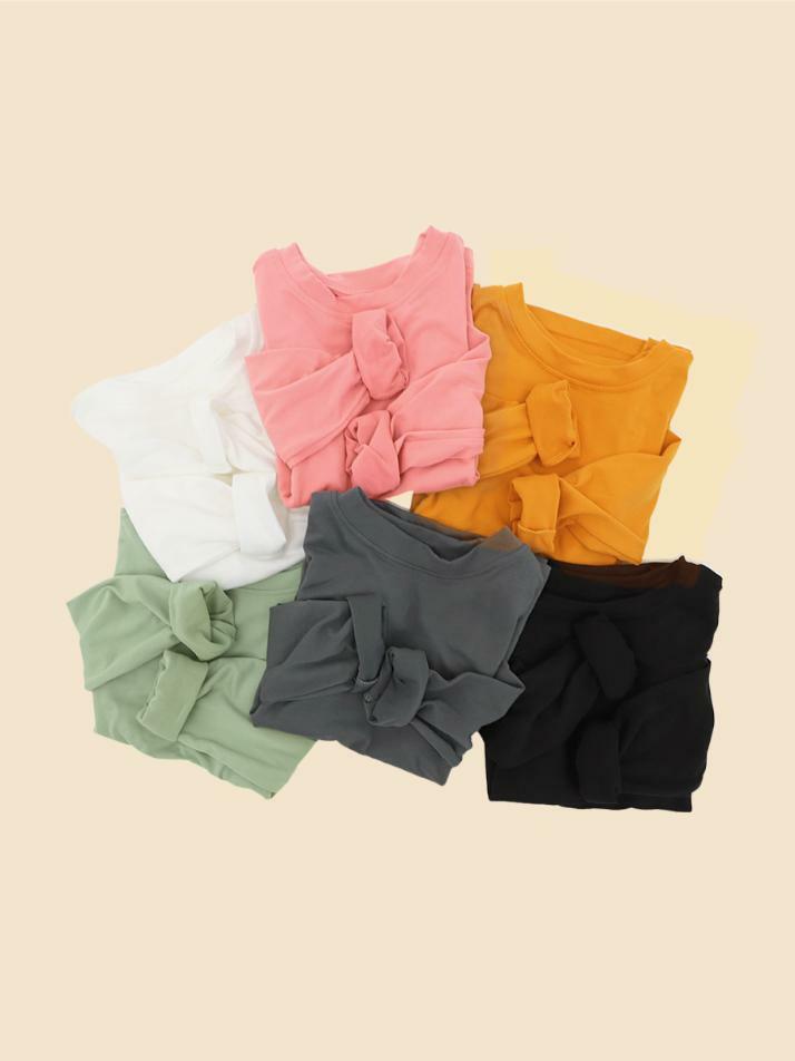 [2SET] 유아용 히트터치 키즈 보온 발열내의