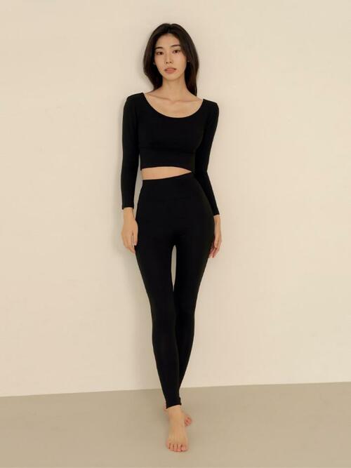 [2SET] 스무브 히트터치 하이웨스트 레깅스