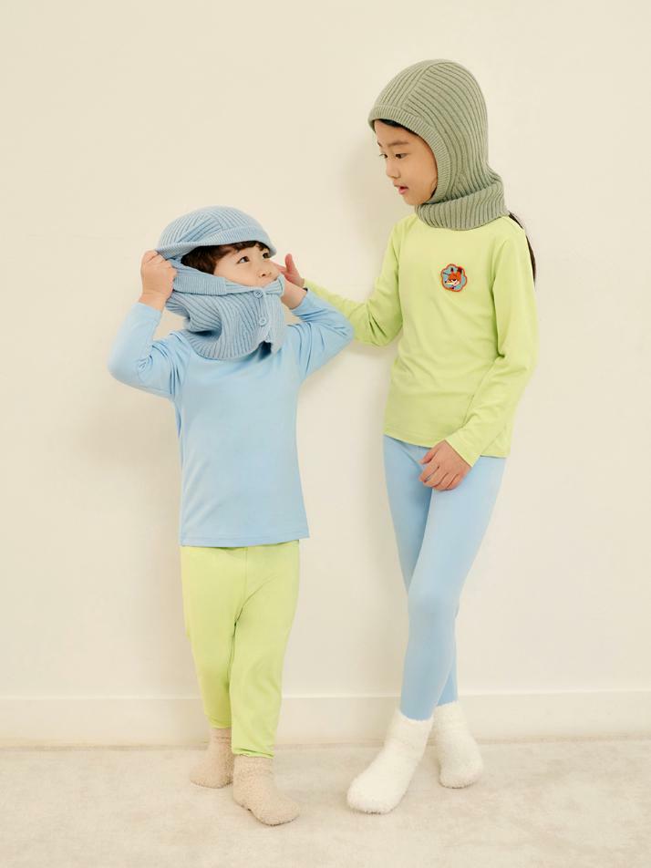 [주토피아2] 유아용 히트터치 키즈 보온 발열내의