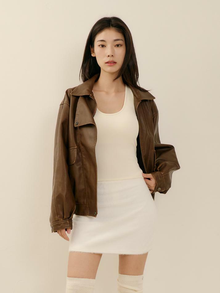 히트터치 홀터넥 기모 브라탑