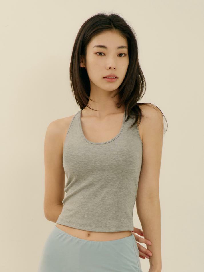 히트터치 홀터넥 기모 브라탑