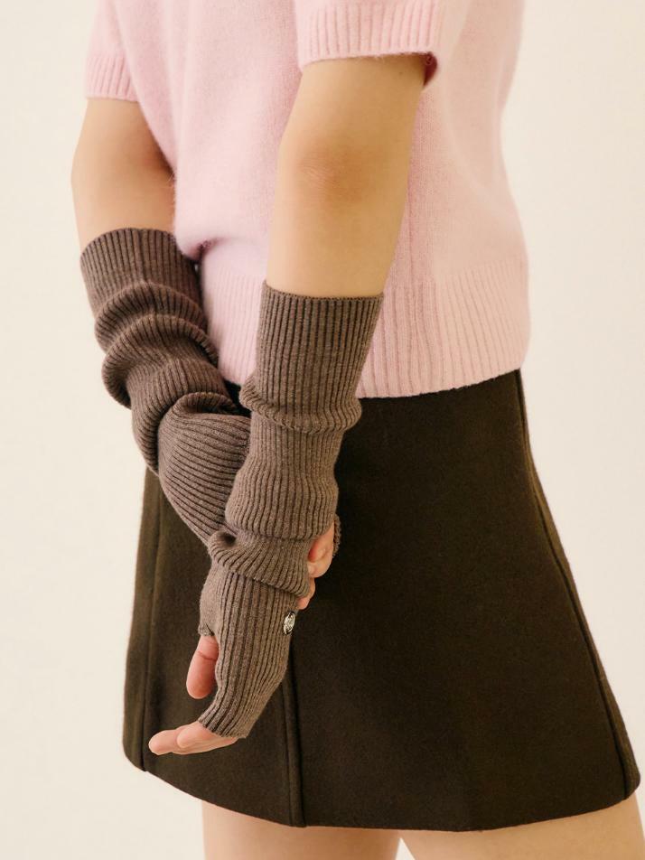 넉넉 멜로우 골지 핸드워머