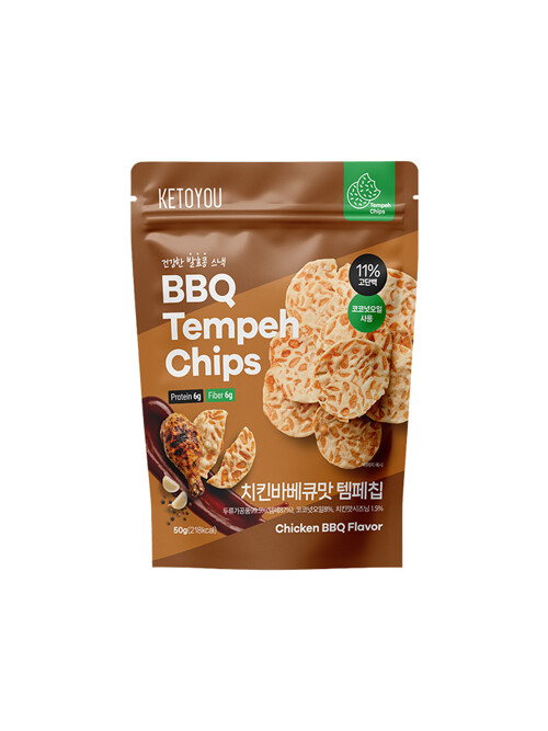 템페칩 치킨바베큐맛 (18개입/1박스)