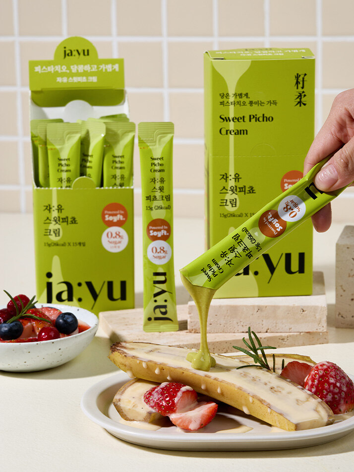 자유 스윗피쵸크림 스틱 15g x 15개입 1개