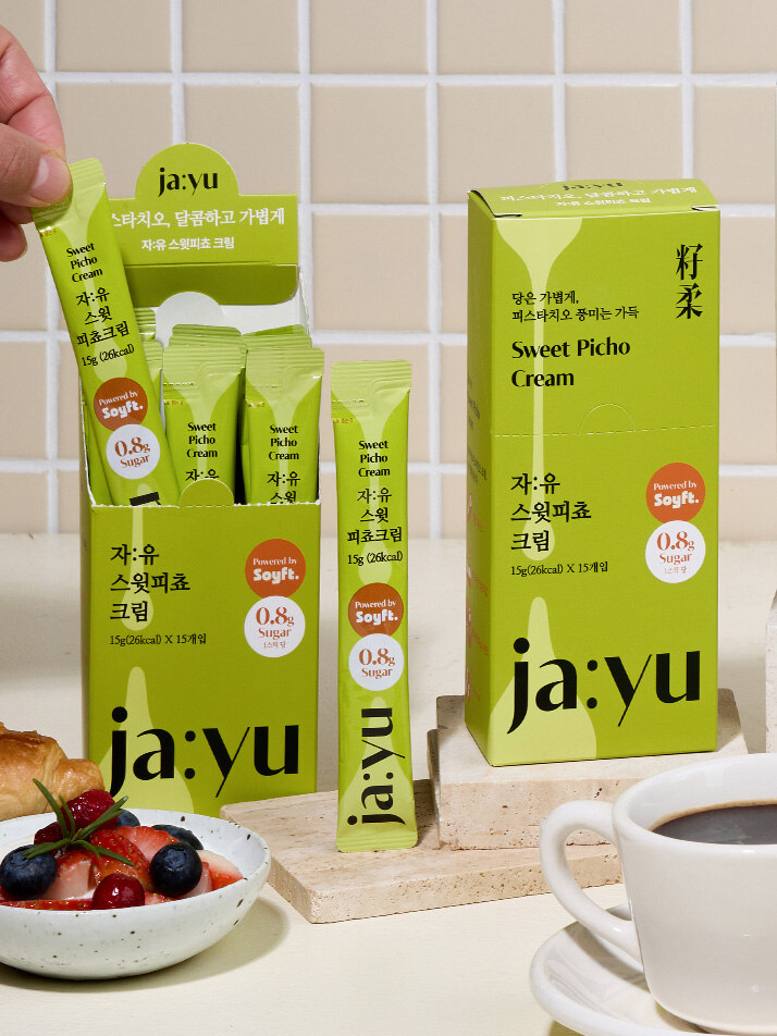 자유 스윗피쵸크림 스틱 15g x 15개입 1개