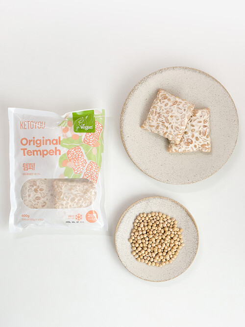 키토유 국산콩만 사용한 오리지널 템페 400g 1개
