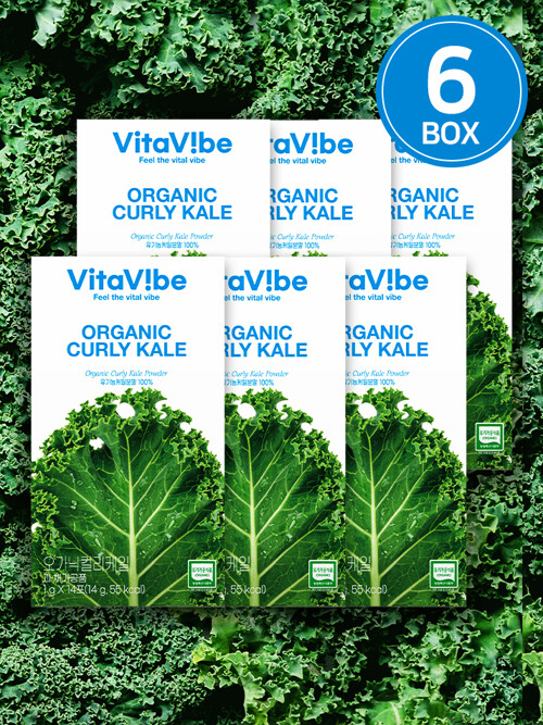 비타바이브 유기농 컬리케일 100% 폴란드산 6박스