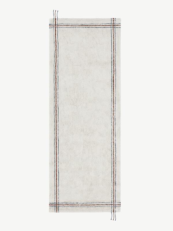 워셔블 러그 - 퀴진 내추럴 러너 (80x230cm)
