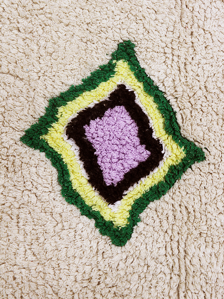 워셔블 러그 - 컬러드라인 2size