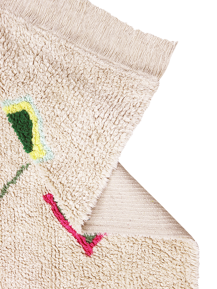 워셔블 러그 - 컬러드라인 2size