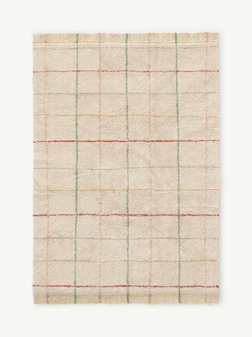 워셔블 러그 - 컬러드라인 2size