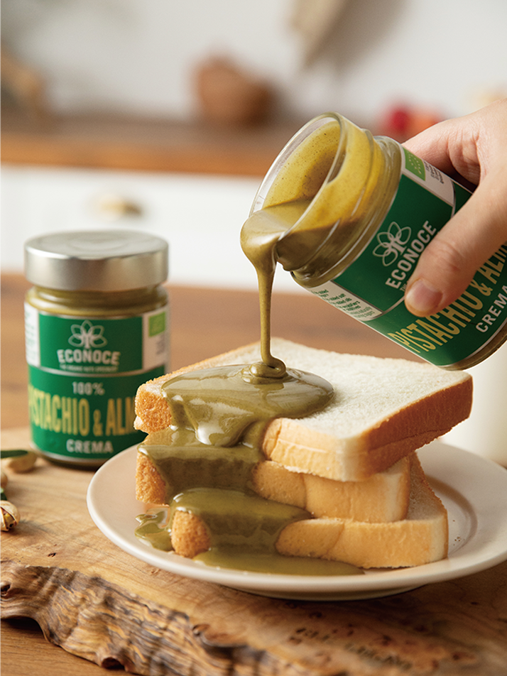 [에코노체] 유기농 100% 땅콩 300g + 피스타치오&아몬드 175g + 쇼핑백