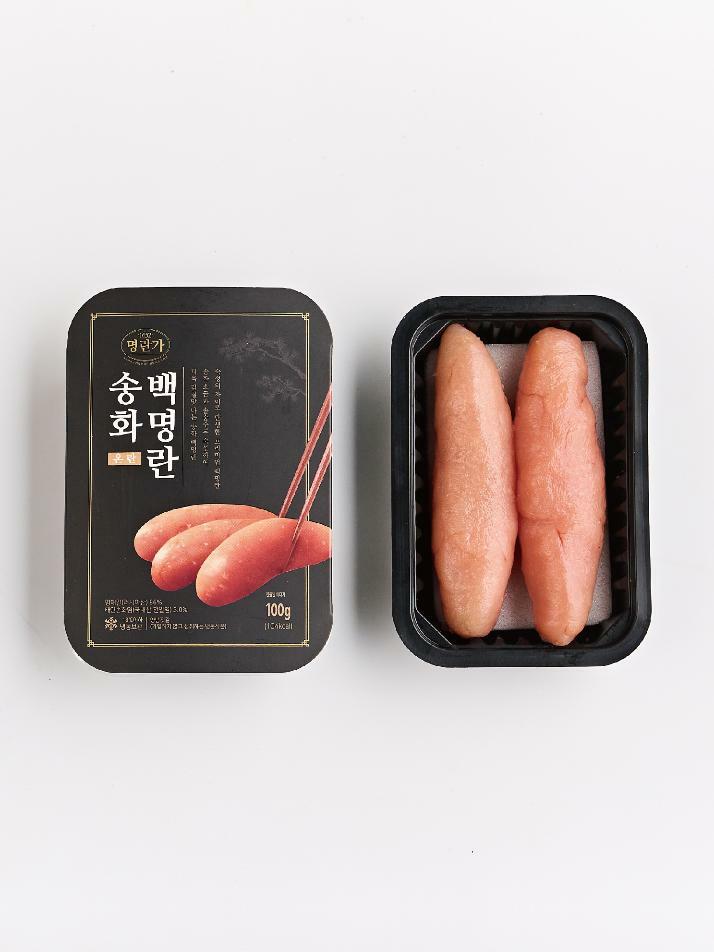 [1652 명란가] 프리미엄 송화 백명란 온란 선물세트(100g 8개입)