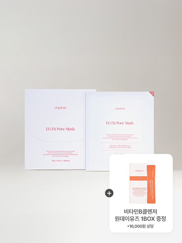 EG FIT 포어 마스크 38g*5매 / EG FIT PORE MASK