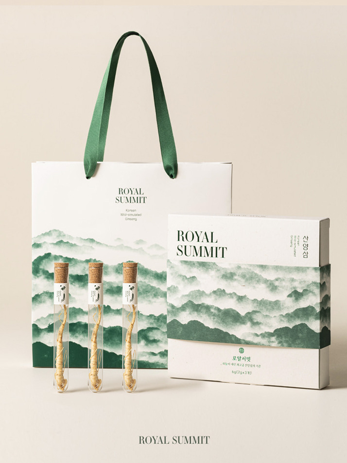 로얄서밋 산양삼 기프트세트 3개입_풍부한 사포닌 항산화 면역 선물