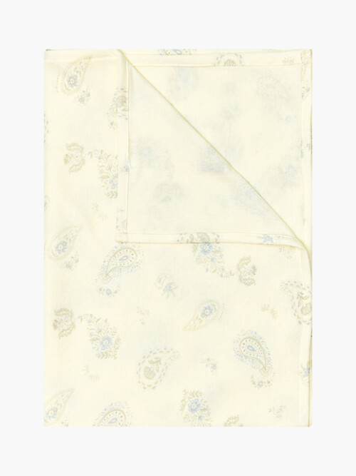 코튼 모달 페이즐리 블랭킷 (80X115)