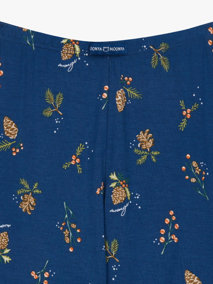 모달 미드나잇 크리스마스 긴팔돌복