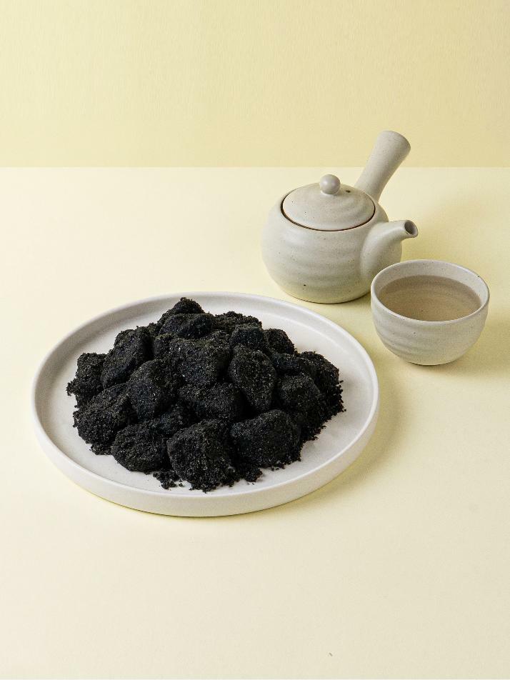 쑥 흑임자인절미 선물세트 (보자기+쇼핑백set)