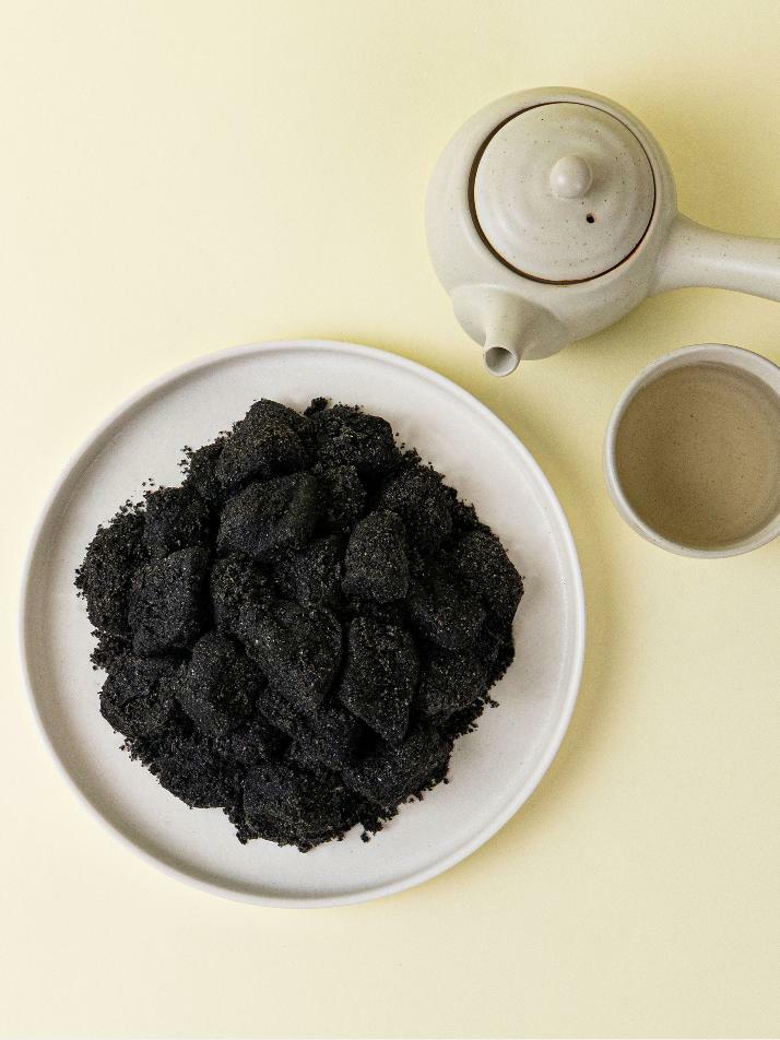 쑥 흑임자인절미 선물세트 (보자기+쇼핑백set)