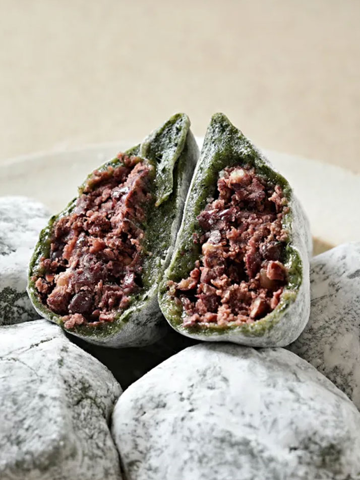 쑥찹쌀떡 선물세트 (보자기+쇼핑백set)