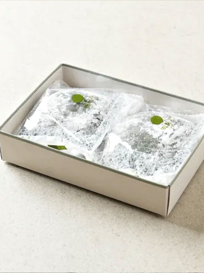 쑥찹쌀떡 선물세트 (보자기+쇼핑백set)