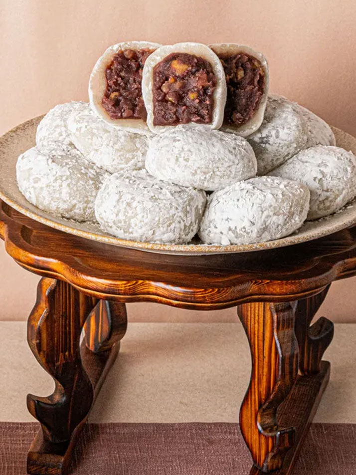 흰찹쌀떡 선물세트 (보자기+쇼핑백set)