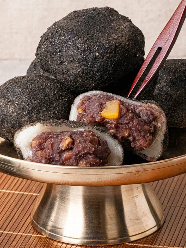 흑임자찹쌀떡 선물세트 (보자기+쇼핑백set)