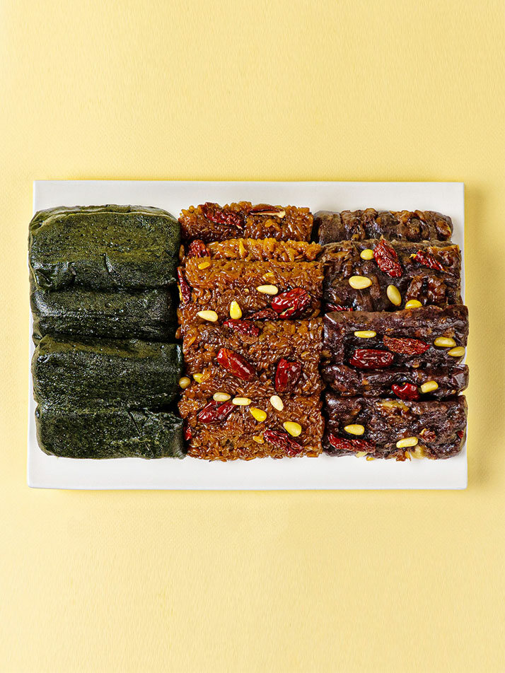 쑥인절미 영양찰떡 선물세트 (보자기+쇼핑백set)