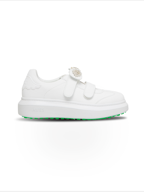 [AVVESGOLF] 아베스 키트 화이트 키높이 에센셜 여성 하이브리드 골프화