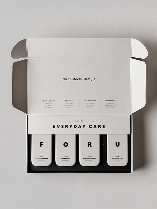 [GIFT SET] EVERYDAY CARE FOR U 세니센스 4종 선물세트 휴대용 손소독 손에센스